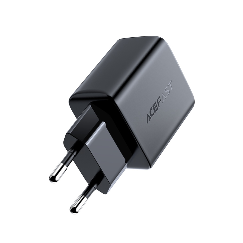 Сетевое зарядное устройство Acefast A1 Type-C PD черное