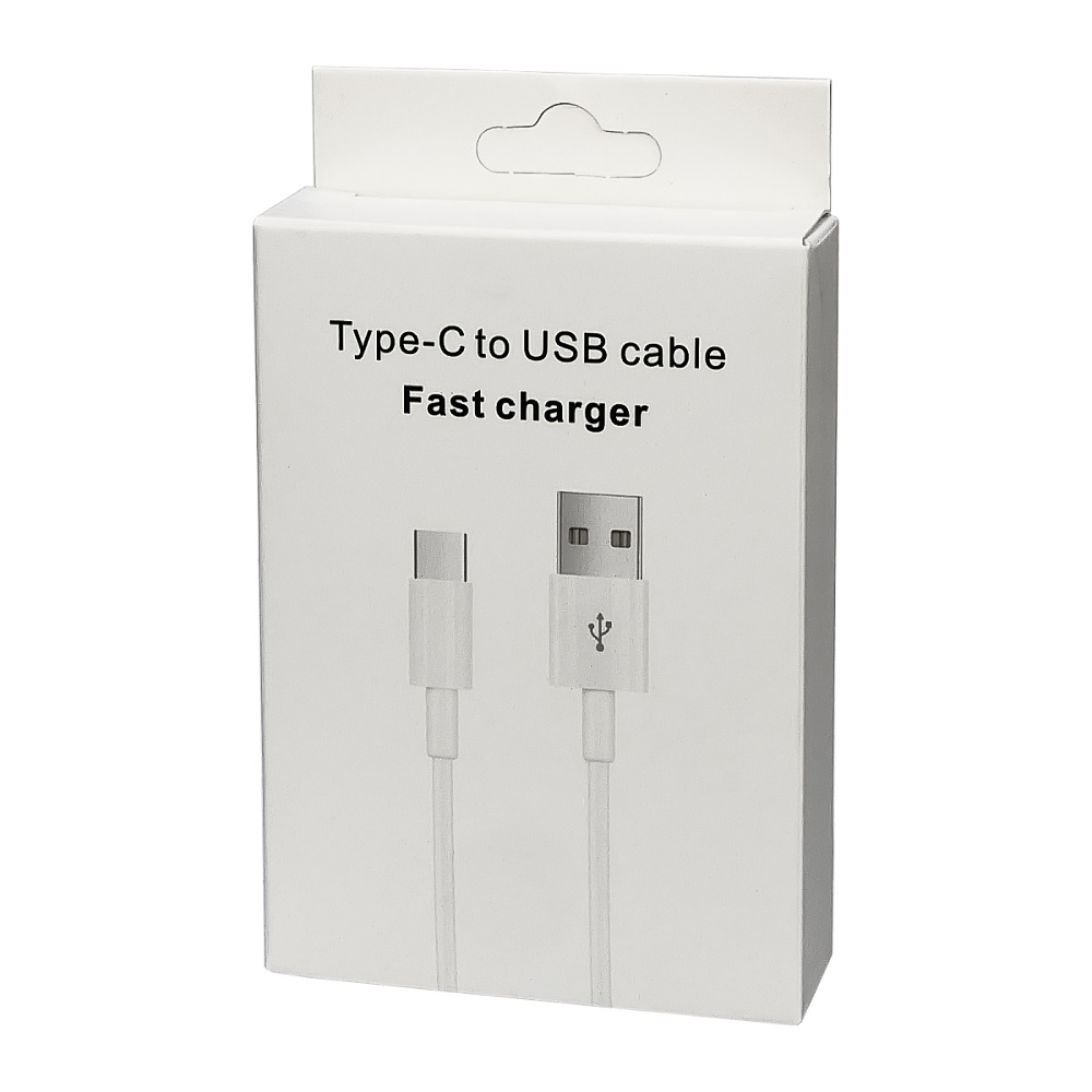 Кабель USB to Type-C 1m white