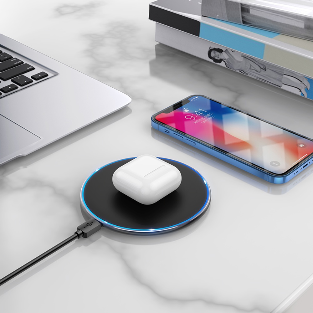 Беспроводное зарядное устройство Borofone BQ3 Pro 15W черное