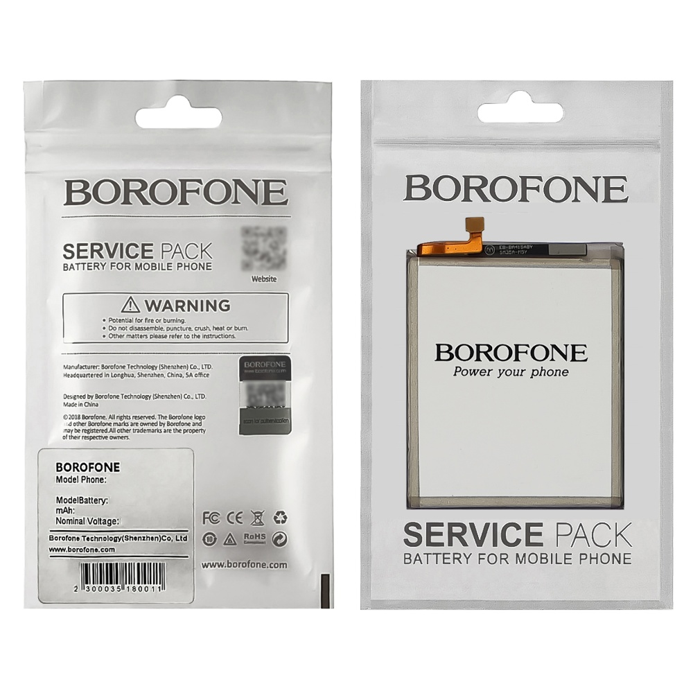 Аккумулятор Borofone EB-BA415ABY для Samsung A415 A41 (2020)