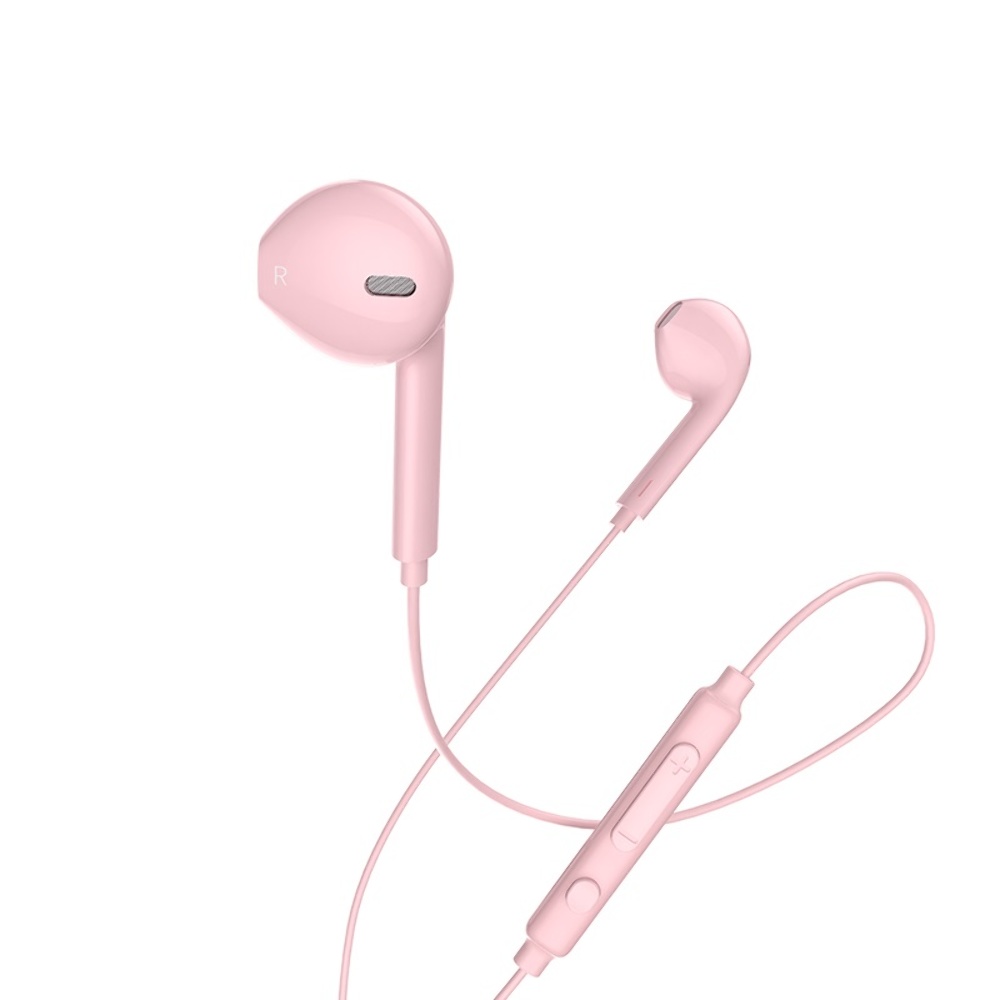 Наушники вкладыши Hoco M55 Jack 3.5 pink