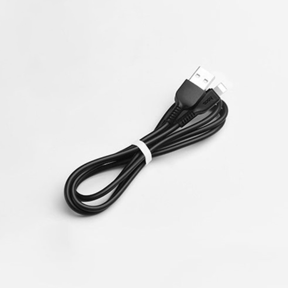 Кабель Hoco X20 USB to Lightning 1m black