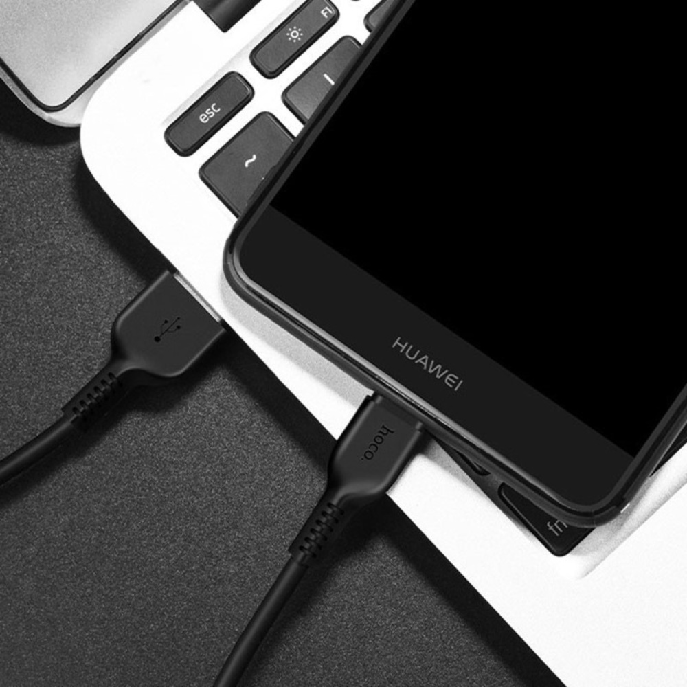 Кабель Hoco X20 USB to Type-C 1m black