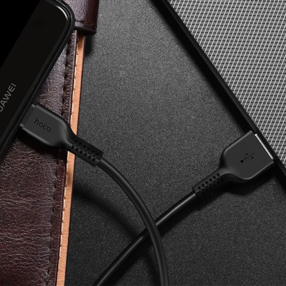 Кабель Hoco X20 USB to Type-C 1m black