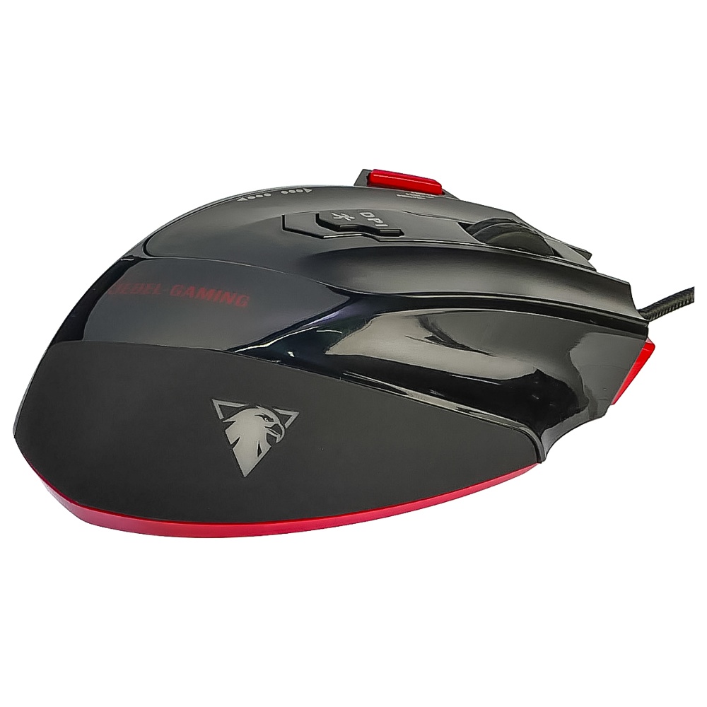 Игровая мышь Jedel GM1070 3200 DPI с RGB подсветкой черная