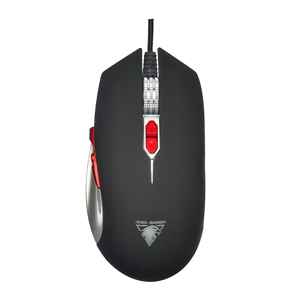 Игровая мышь Jedel GM1079 3200 DPI с RGB подсветкой черная