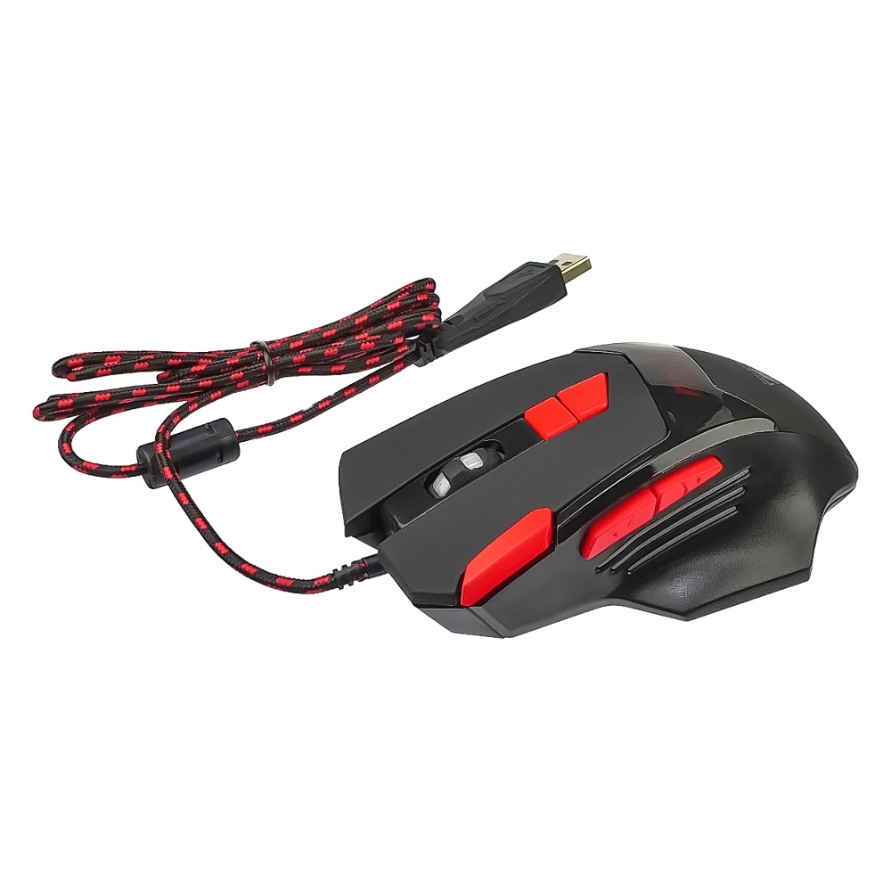 Игровая мышь Jedel GM625 3200 DPI с RGB подсветкой черная