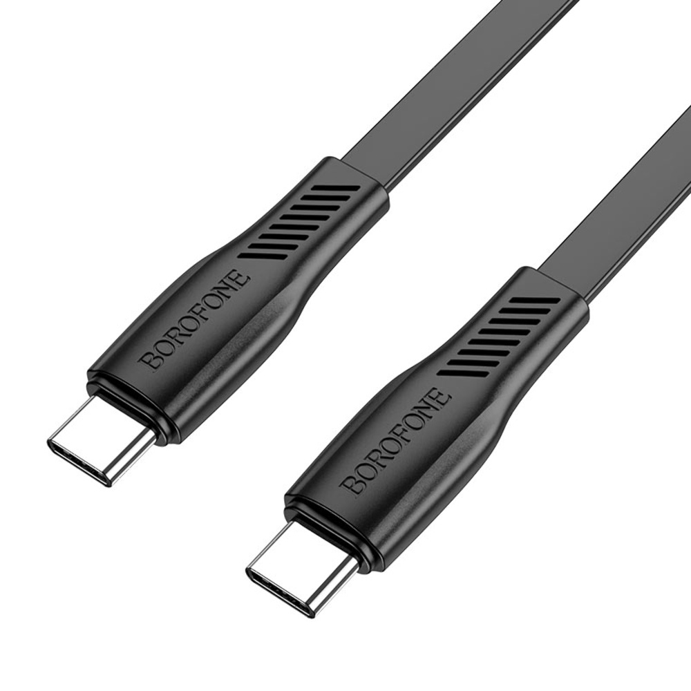 Кабель Borofone BX85 Type-C to Type-C PD 60W 1m black