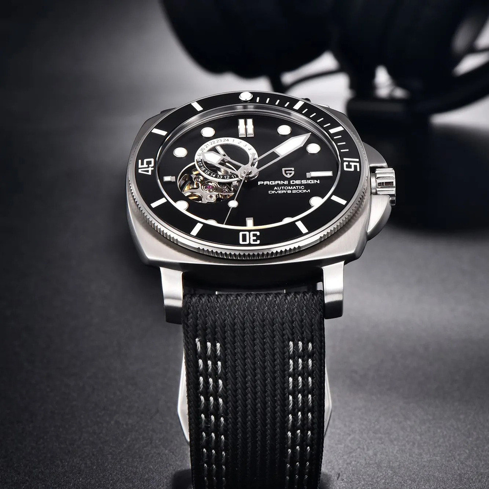Pagani Design PD-1736 Silver-Black