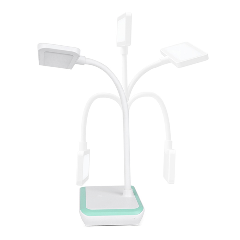Настольная USB LED лампа Weidasi WD-6048 гибкая с аккумулятором белая