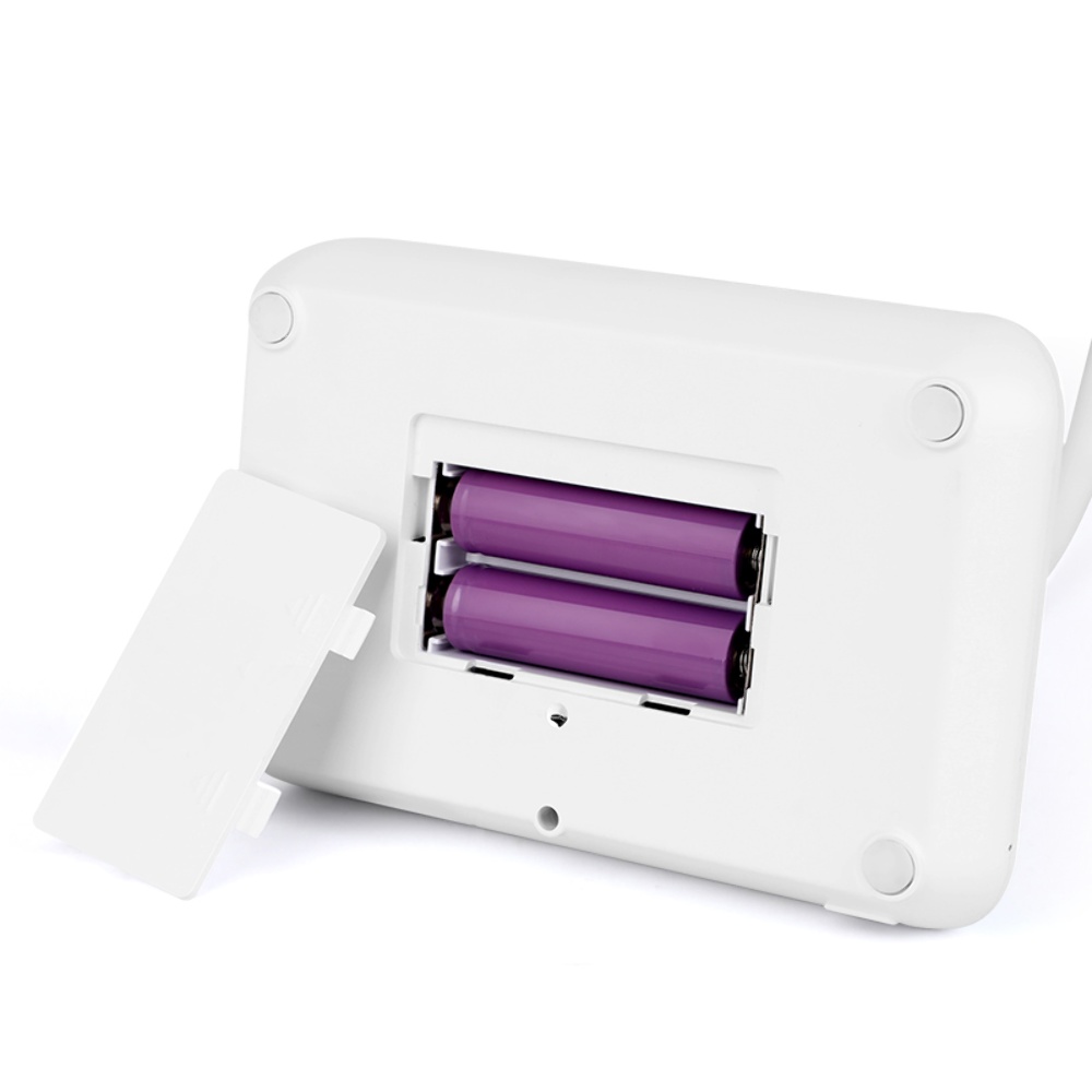 Настольная USB LED лампа Weidasi WD-6048 гибкая с аккумулятором белая