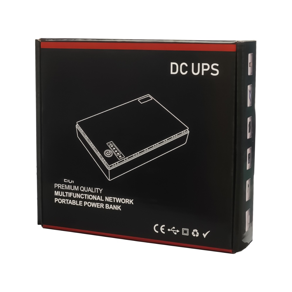 Источник бесперебойного питания для сетевого оборудования DC1018P 12V/ 9V/ 5V 10400 mAh белый