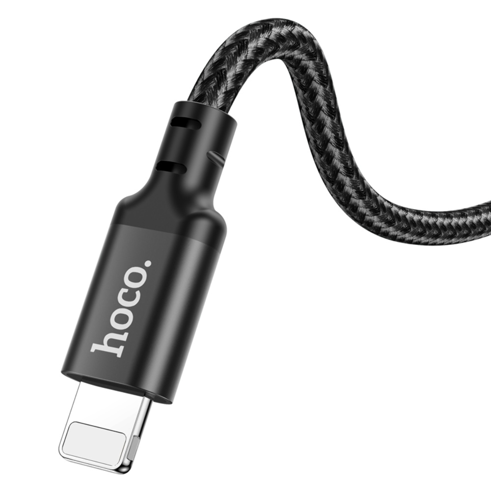 Кабель Hoco X14 DS Type-C to Lightning PD 3m black