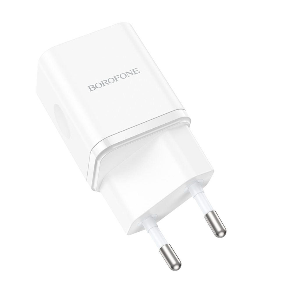 Сетевое зарядное устройство Borofone BN6 Type-C PD 20W белое