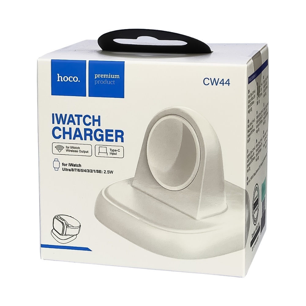 Зарядное устройство для iWatch Hoco CW44 белое