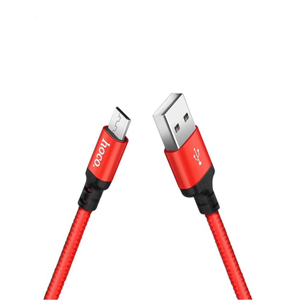 Кабель Hoco X14 USB to MicroUSB 2m red