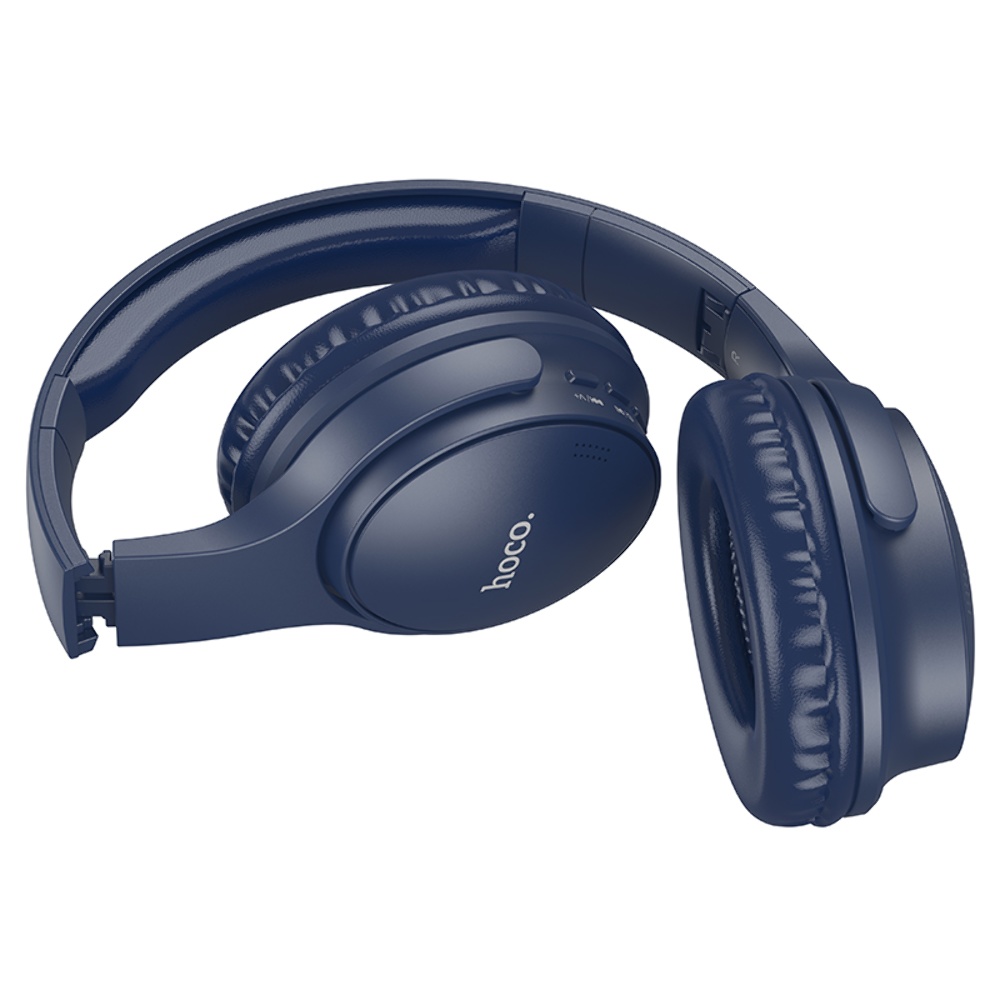 Беспроводные наушники Hoco W40 накладные blue