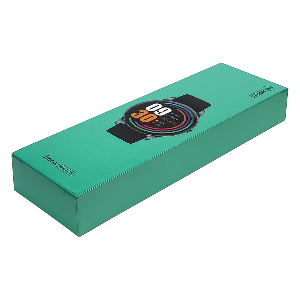 Смарт часы Hoco Y10 AMOLED серый металлик