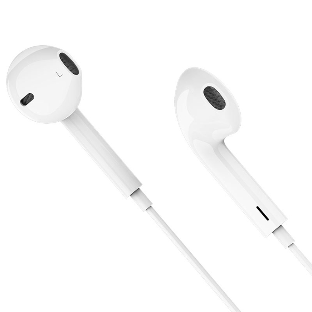 Наушники вкладыши Hoco M80 Lightning white