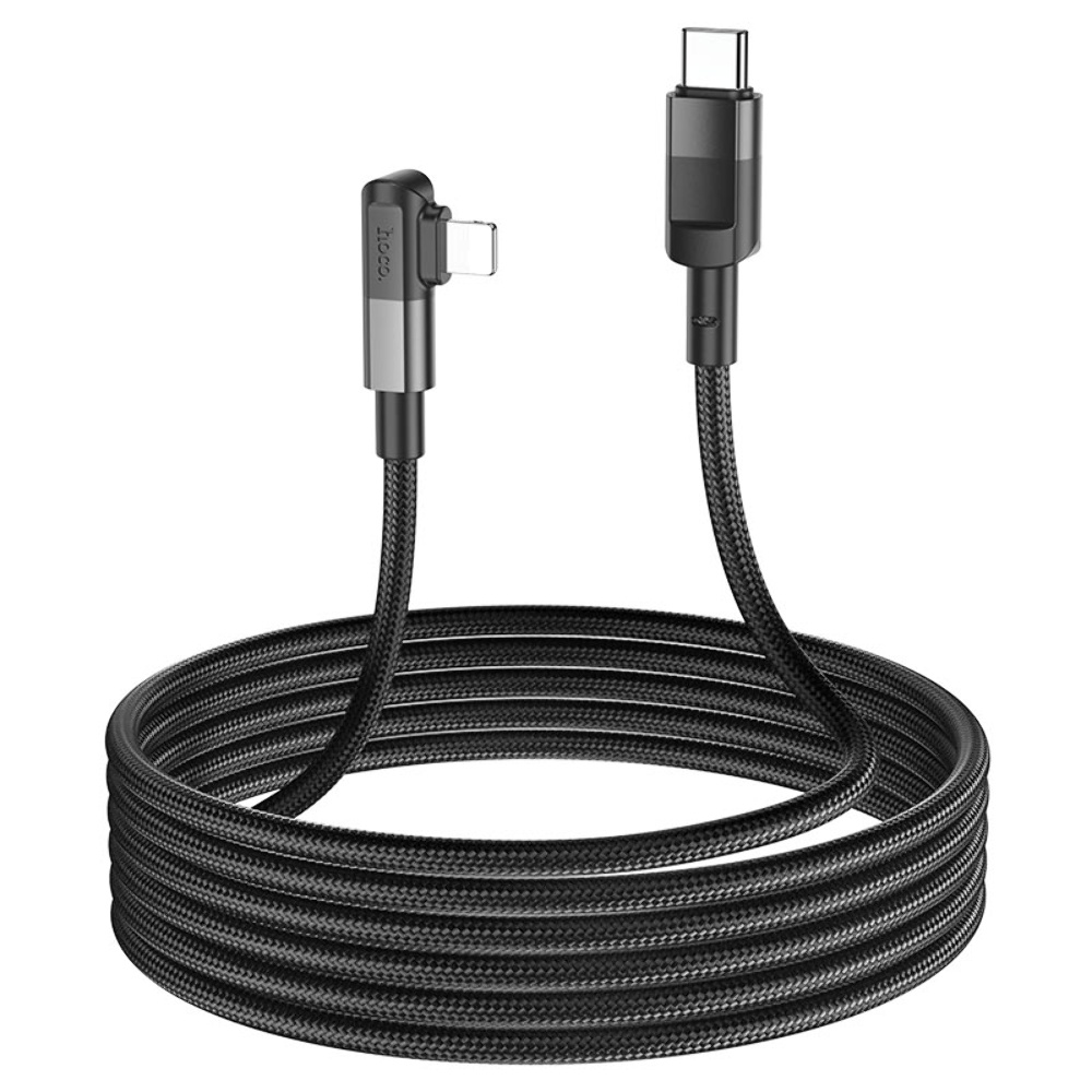 Кабель Hoco U108 Type-C to Lightning PD 2m black
