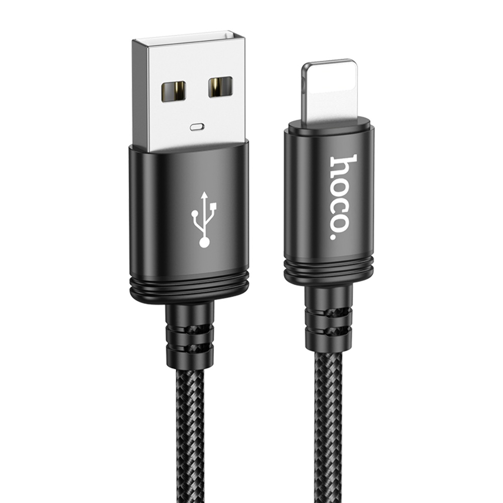 Кабель Hoco X91 USB to Lightning 3m black
