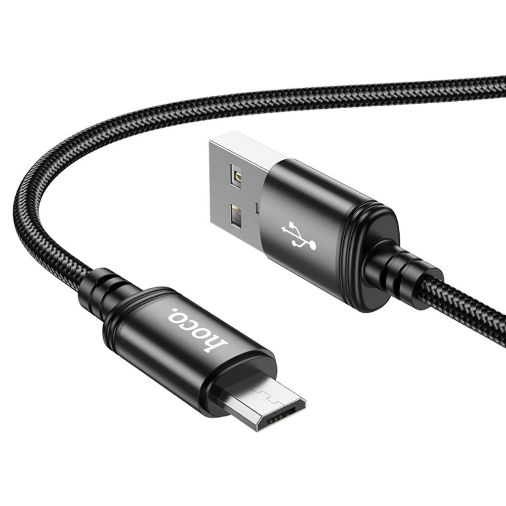 Кабель Hoco X91 USB to MicroUSB 3m black