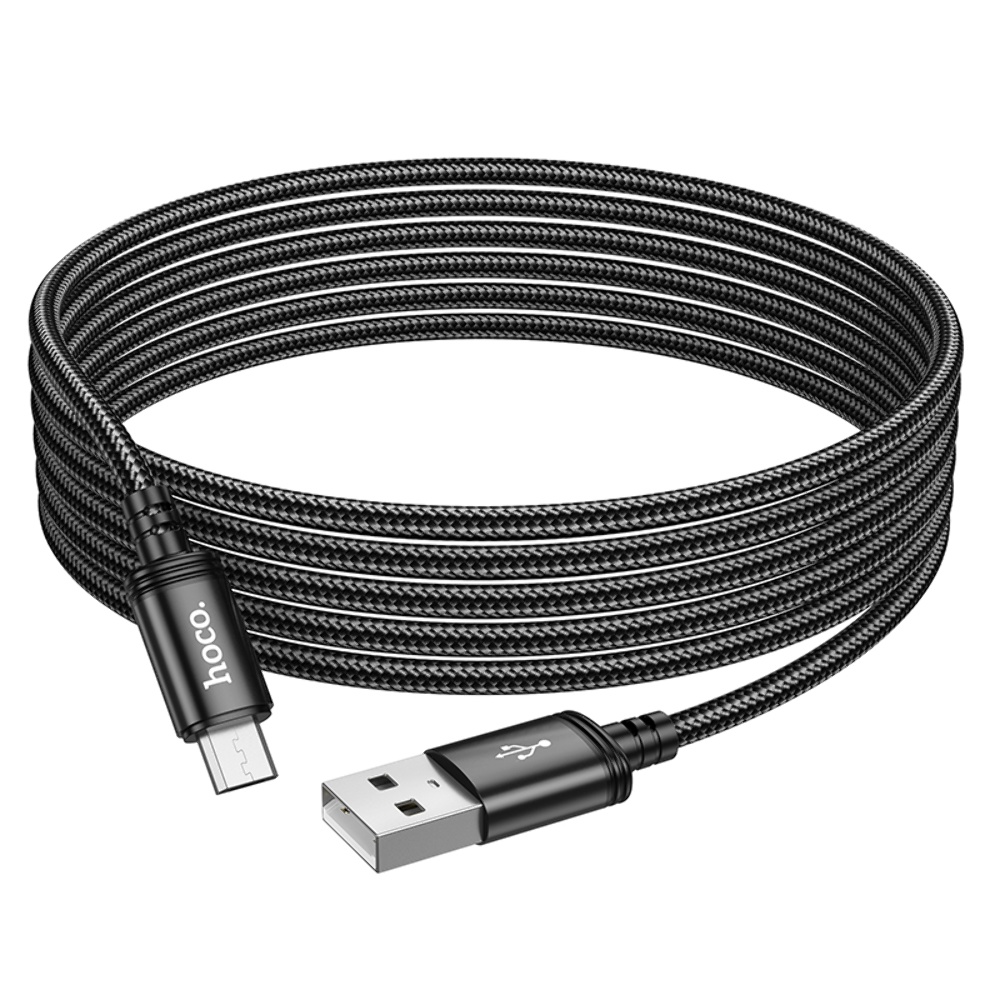 Кабель Hoco X91 USB to MicroUSB 3m black