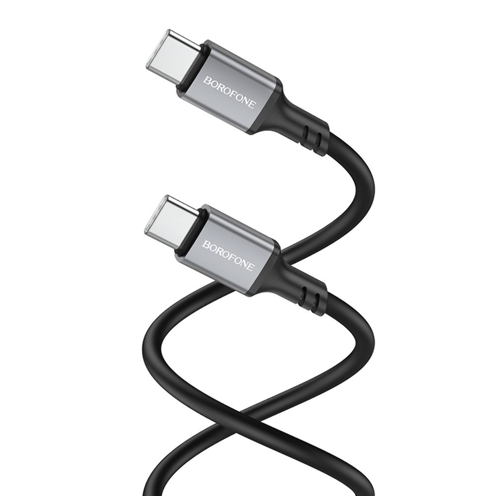 Кабель Borofone BX83 Type-C to Type-C PD 60W 1m black