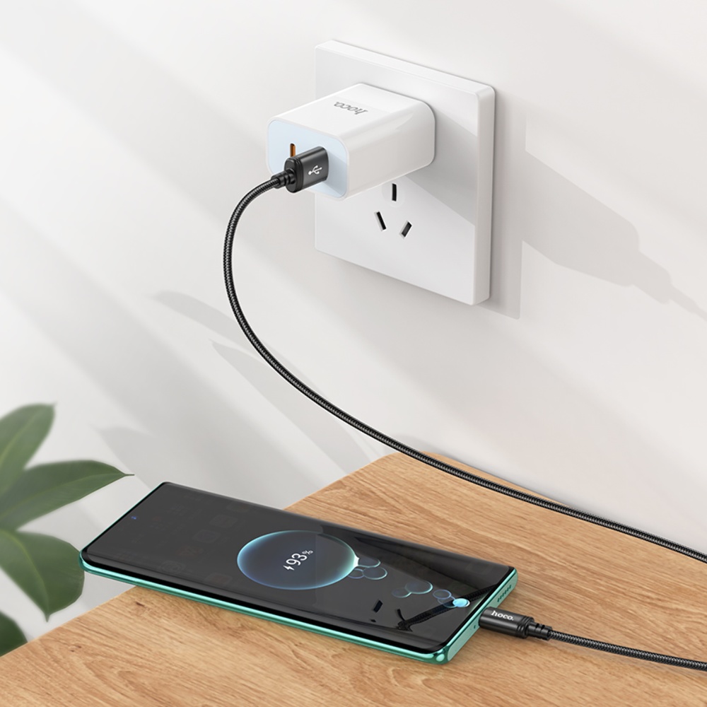 Кабель Hoco X91 USB to Type-C 3m black