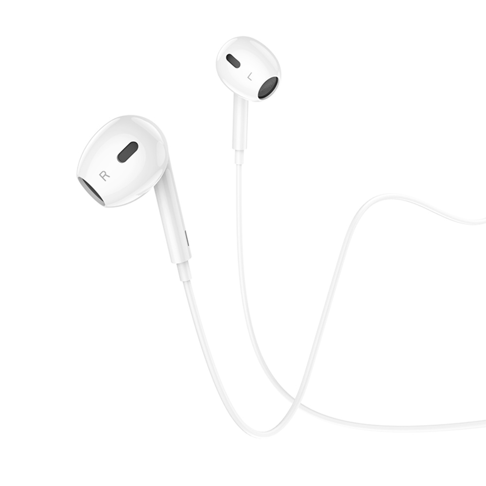 Наушники вкладыши Hoco M1 Max Lightning white