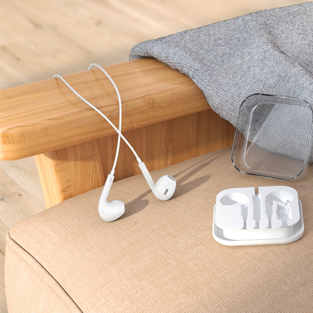 Наушники вкладыши Hoco M1 Max Lightning white