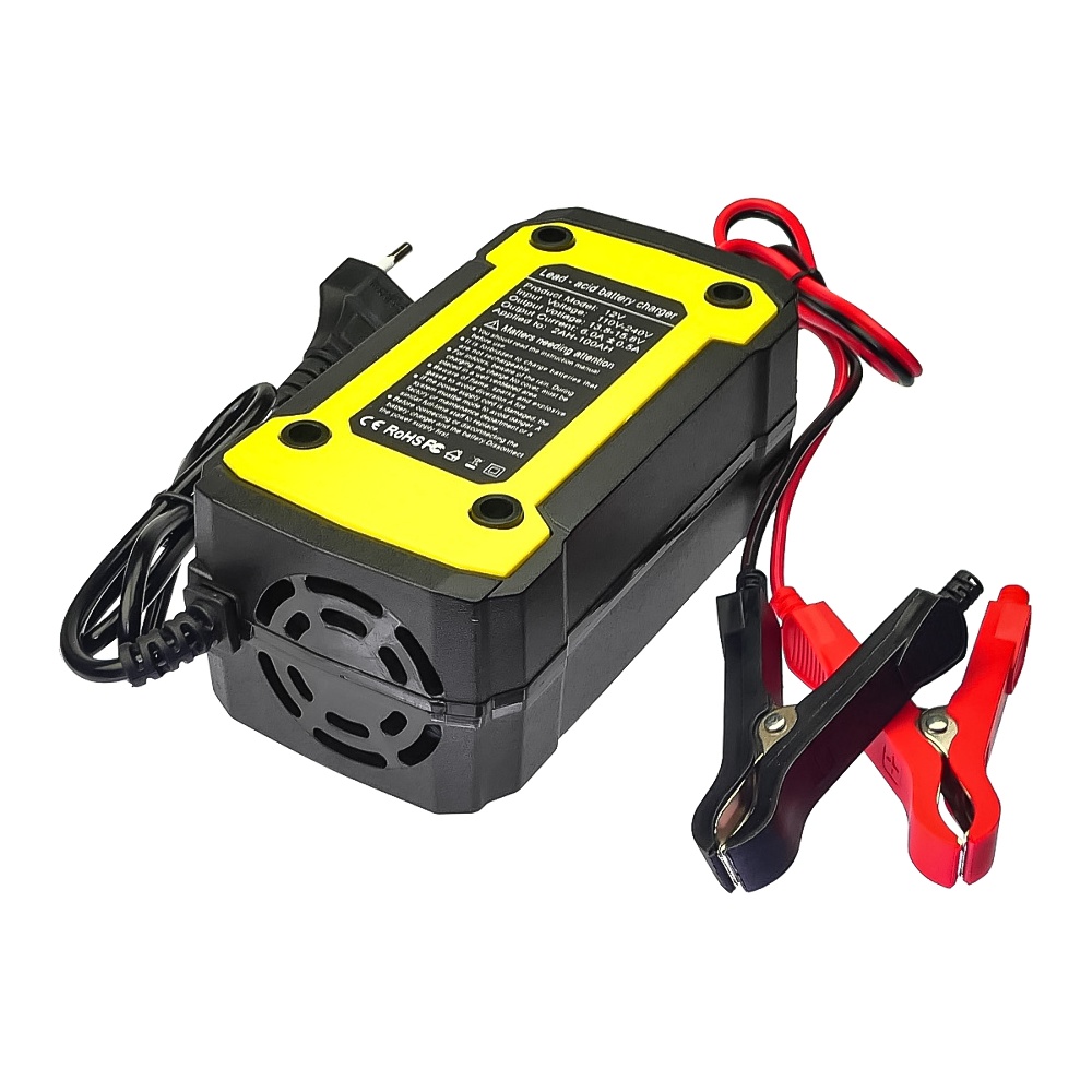 Умное зарядное устройство 12V 6A для гелевых, кислотных, AGM аккумуляторов