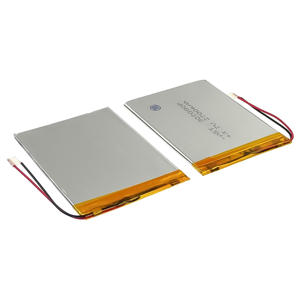Аккумулятор 307090P универсальный с контроллером, 3,5 х 70 х 93 мм (2100 mAh)/ для смартфона, планшета