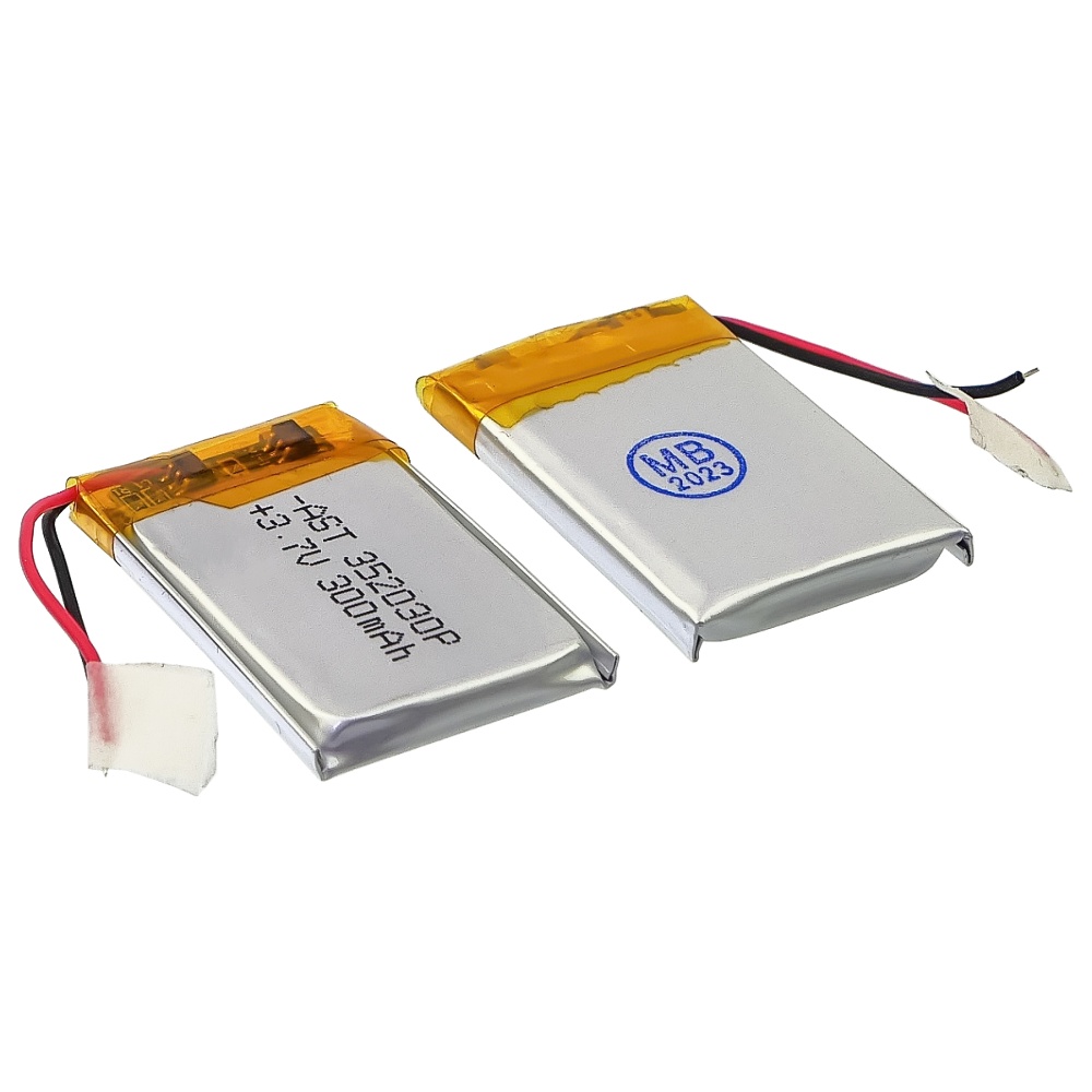 Аккумулятор 352030P универсальный с контроллером, 3,8 х 20 х 30 мм (250 mAh)/ для TWS наушников, Bluetooth гарнитур, MP3 плееров