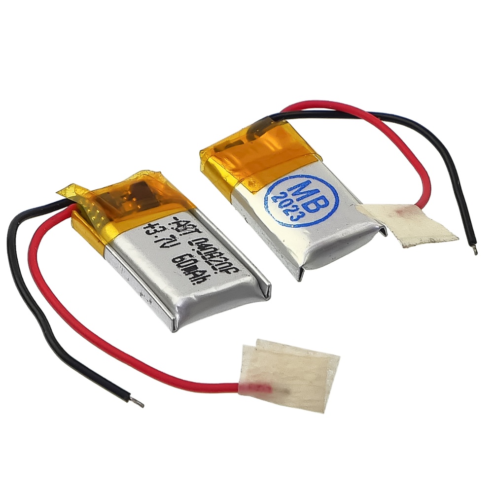 Аккумулятор 400820P универсальный с контроллером, 4 х 10 х 22 мм (50 mAh)/ для TWS наушников, Bluetooth гарнитур, MP3 плееров
