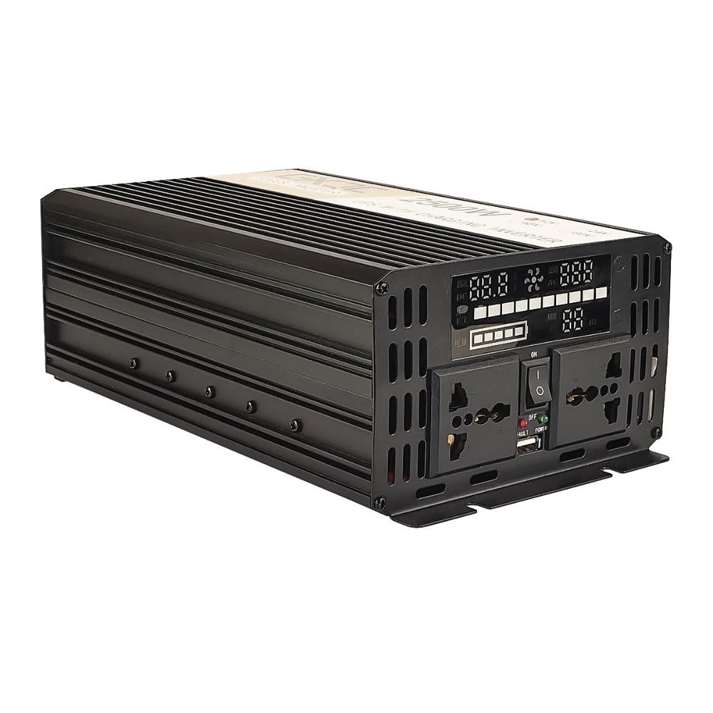 Инвертор GXQC SFX-1000W/ 2500W DC 12V - AC 220V с функцией зарядки аккумулятора