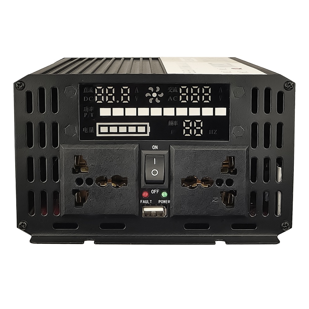 Инвертор GXQC SFX-1000W/ 2500W DC 12V - AC 220V с функцией зарядки аккумулятора