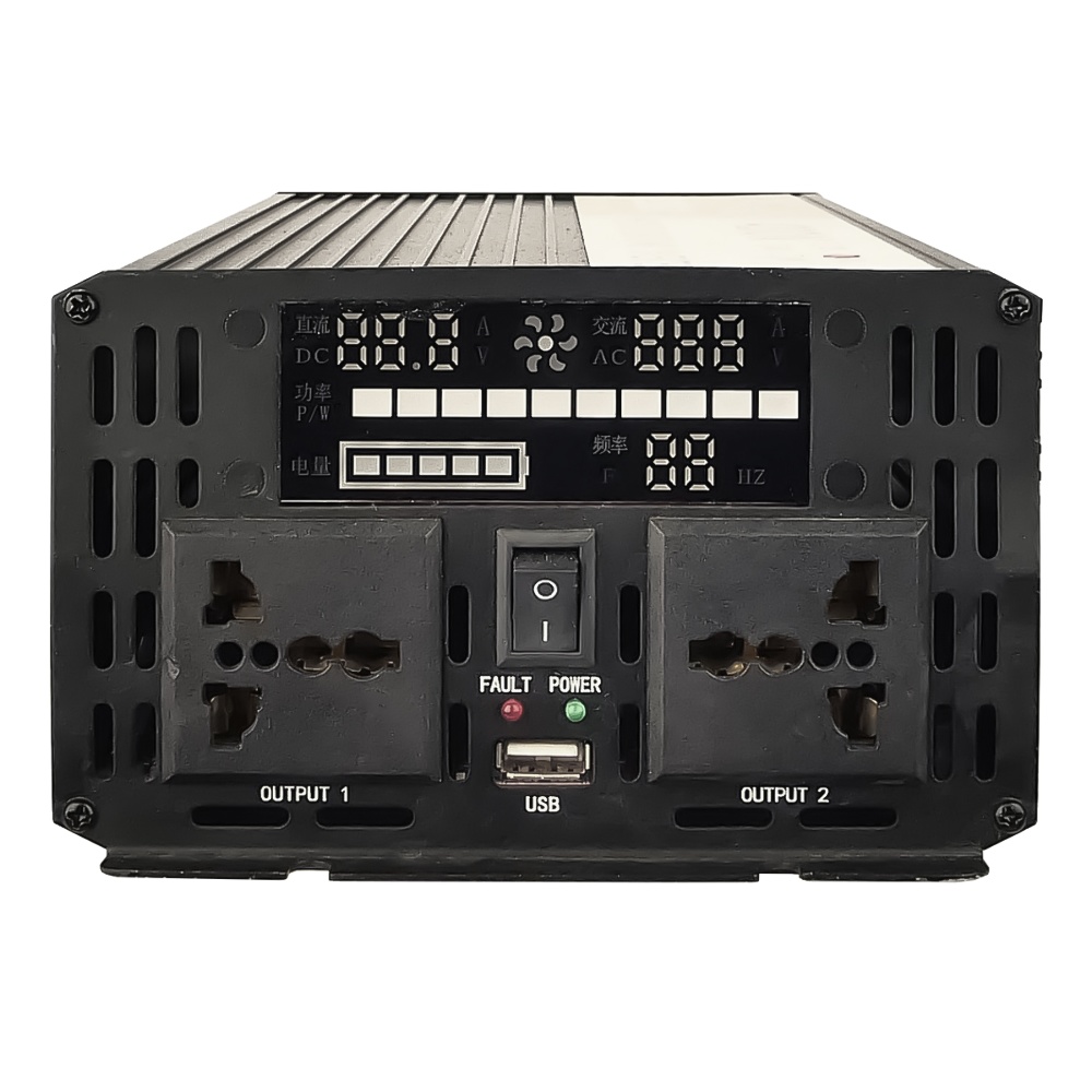 Инвертор GXQC SFX-1500W/ 4200W DC 24V - AC 220V с функцией зарядки аккумулятора