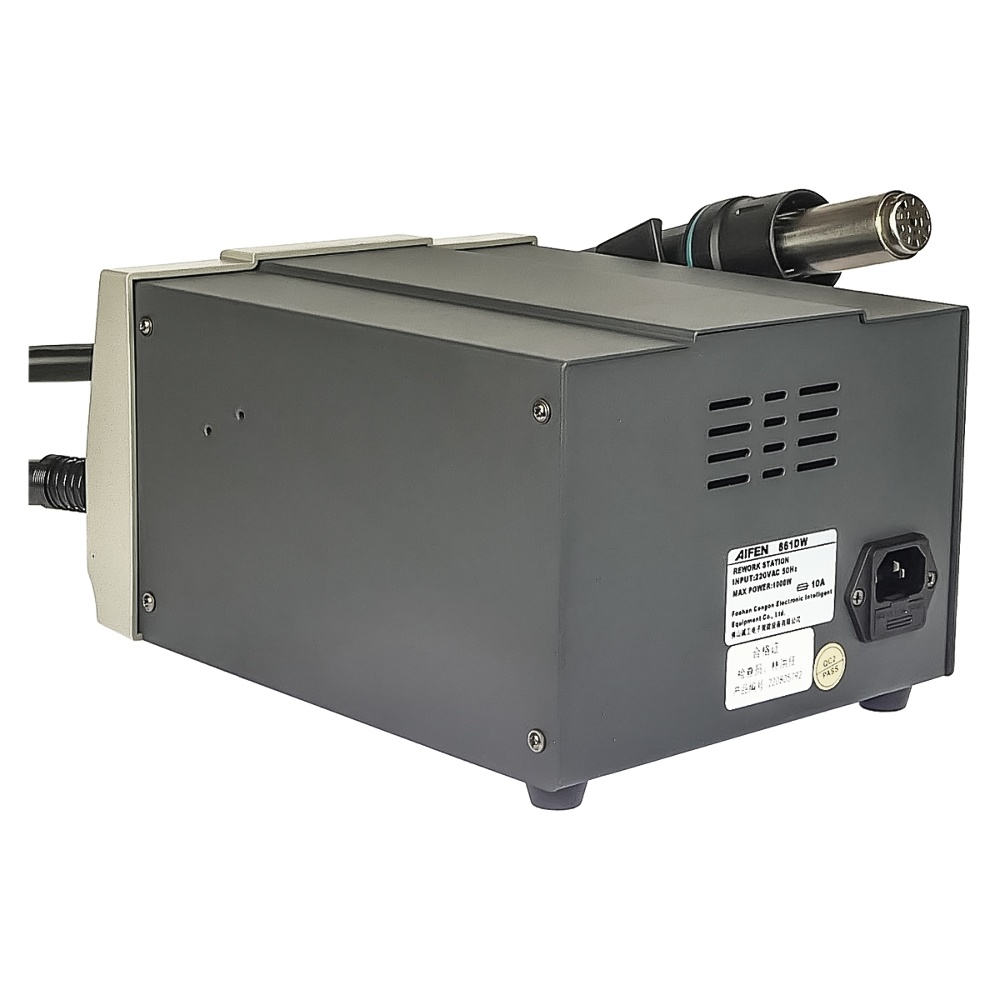 Паяльная станция прецизионная Aifen 861DW (фен, 3 канала памяти, 1000W, 100C - 500C)