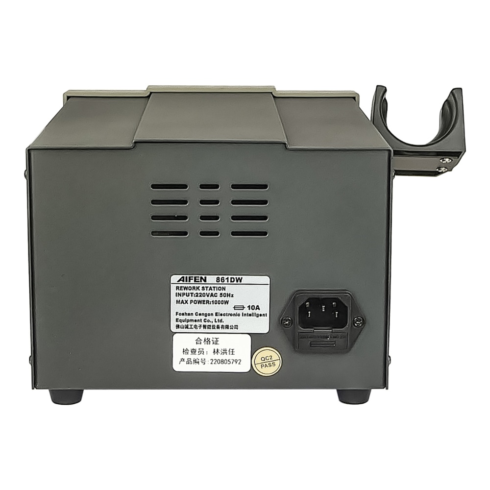 Паяльная станция прецизионная Aifen 861DW (фен, 3 канала памяти, 1000W, 100C - 500C)