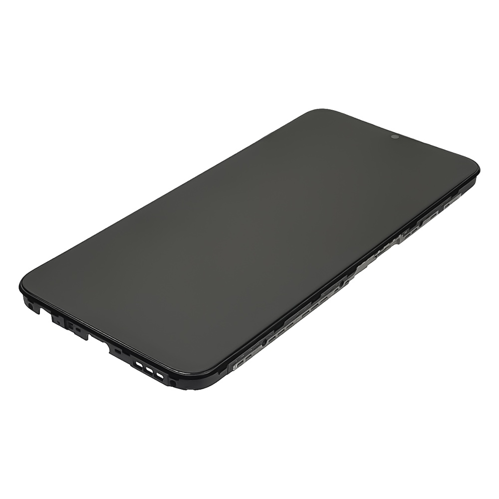 Дисплей для Oppo A57S (4G) с чёрным тачскрином и корпусной рамкой