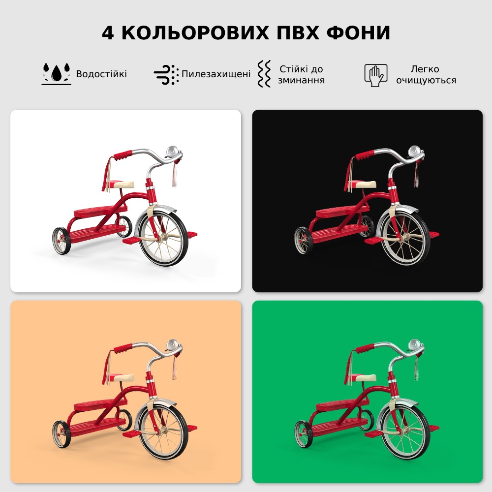 Лайткуб (фотобокс) Puluz PU5042EU LED (40 х 40 х 40 см) чёрный