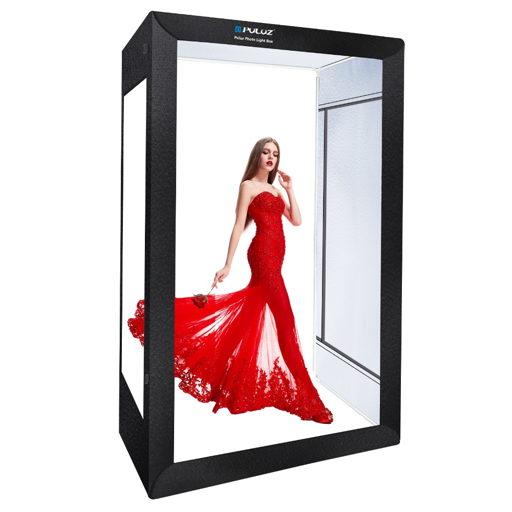 Лайткуб (фотобокс) Puluz PU5210EU LED (200 х 120 х 80 см) чёрный