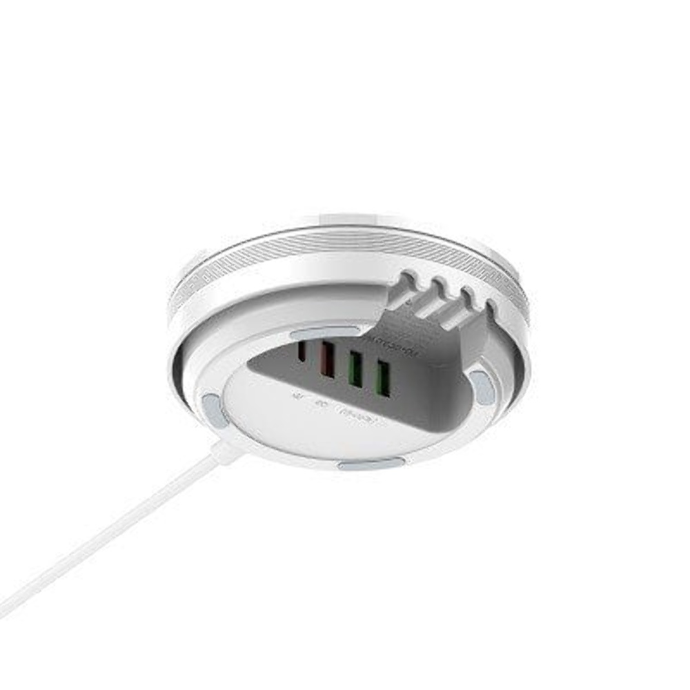 Беспроводное зарядное устройство Ldnio AW003 3 USB/ Type-C QC PD 32W белое