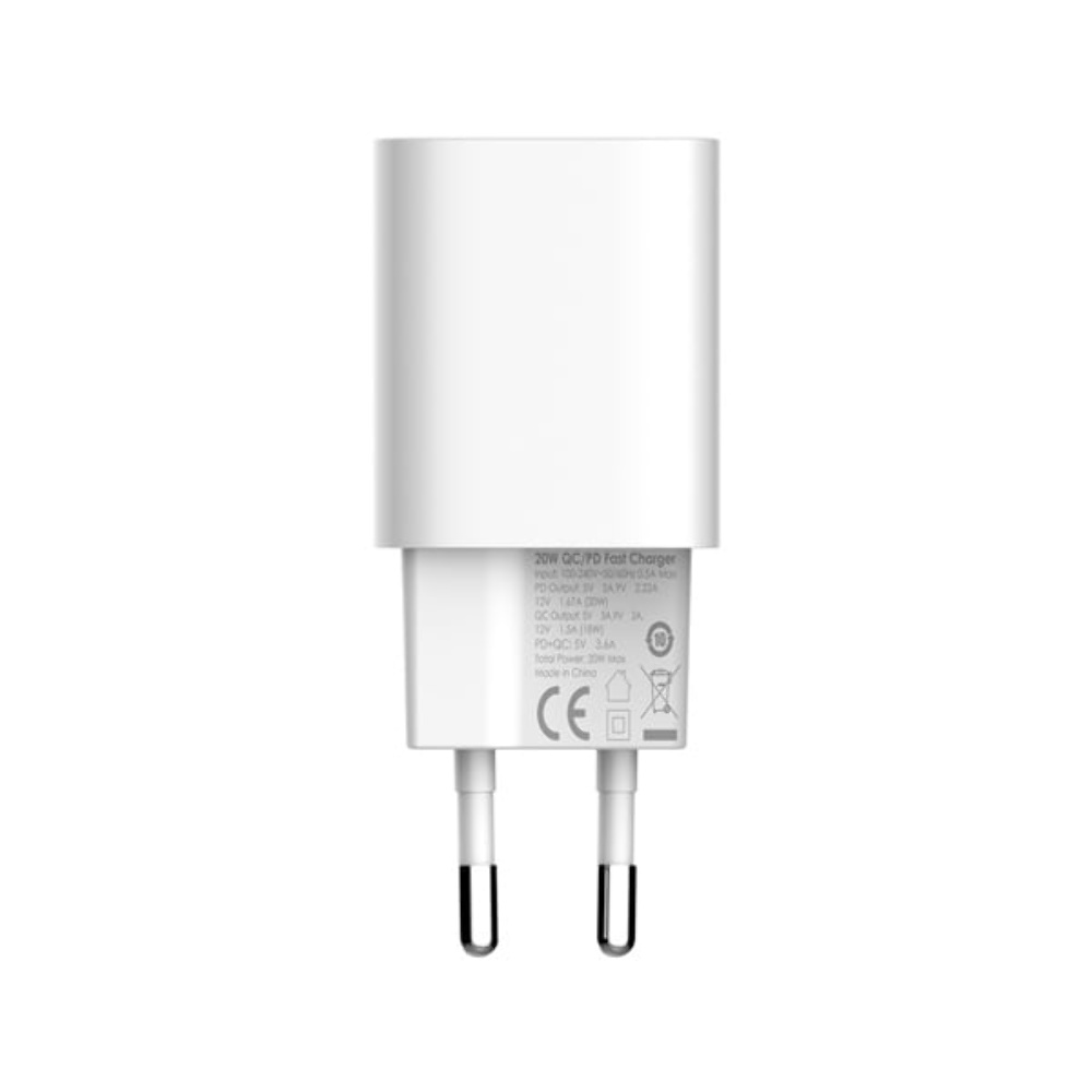 Сетевое зарядное устройство Ldnio A2318C USB/ Type-C QC PD белое + кабель Type-C to Lightning