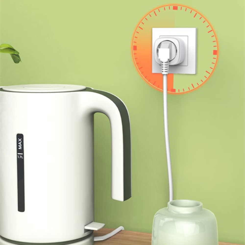 Умная розетка Ldnio SEW1080 Wi-Fi/ Bluetooth white