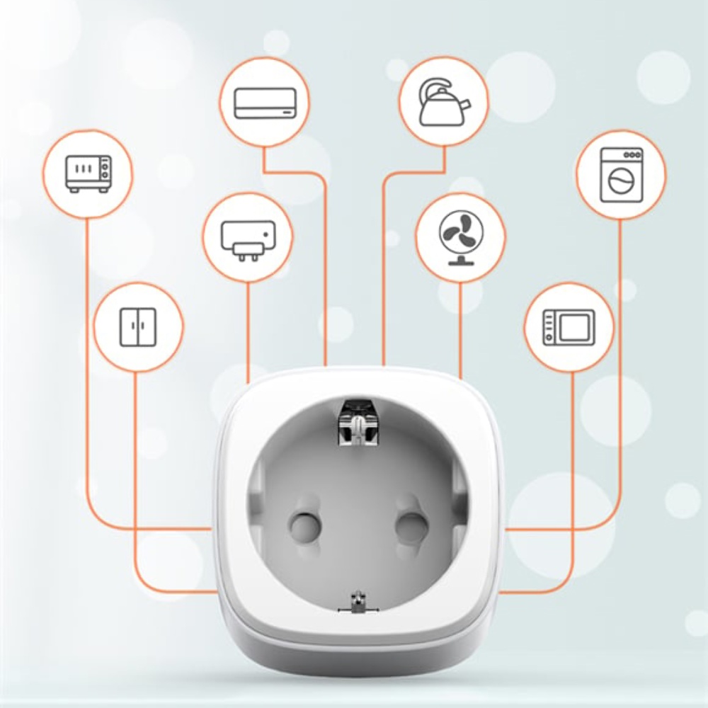 Умная розетка Ldnio SEW1080 Wi-Fi/ Bluetooth white