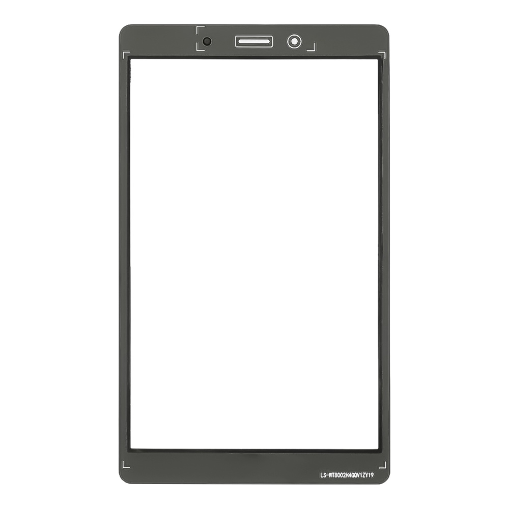 Стекло тачскрина с OCA плёнкой для Samsung T295 Galaxy Tab A 8 (LTE) чёрное