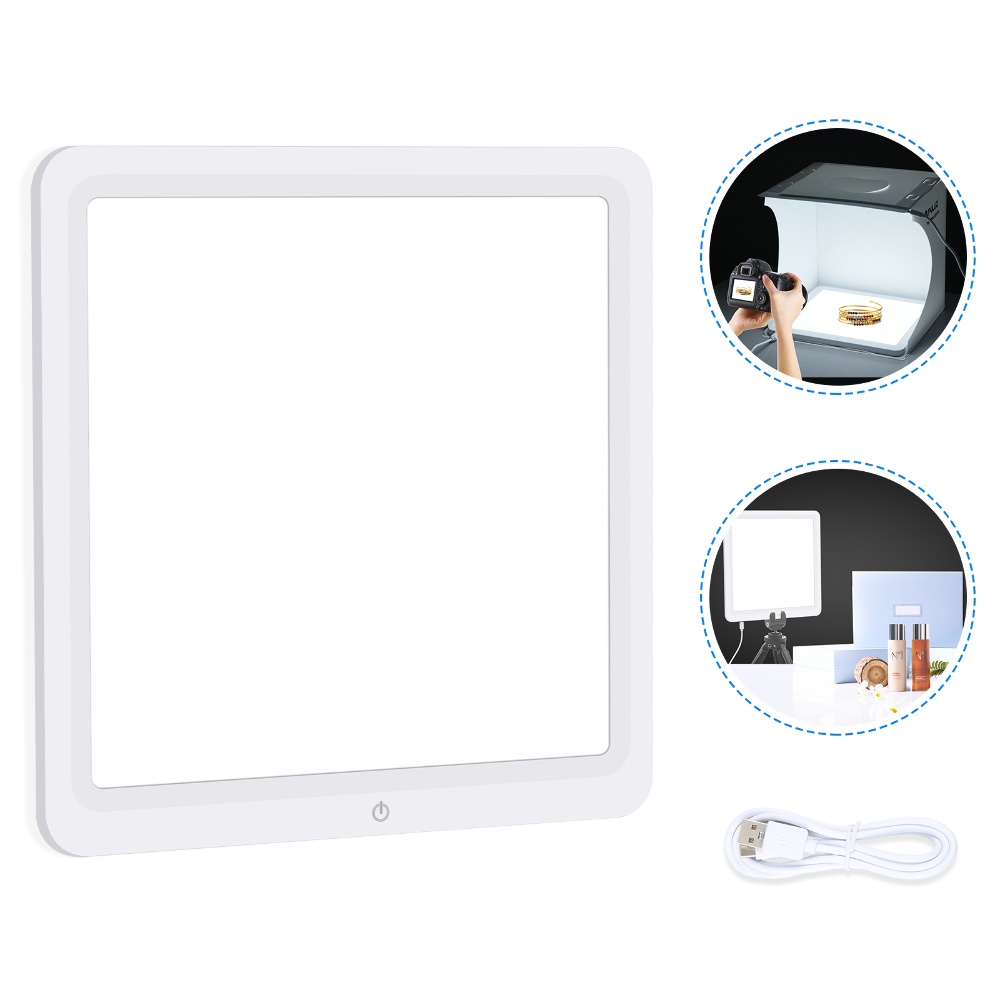 Светодиодная панель Puluz PU5131W LED (30 х 30 х 0.9 см) белая