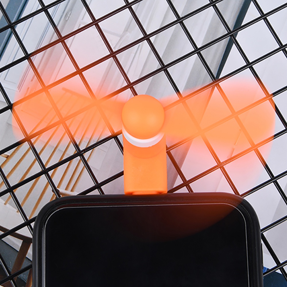 Мобильный вентилятор Lightning оранжевый